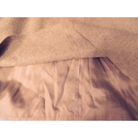 Philosophy di Alberta Ferretti A-Line Dress Tan Sleeveless Minimalist from Italy - Picture 5 of 9